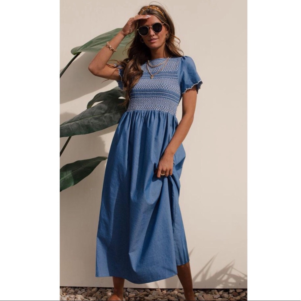 Smocked Maxi Dress